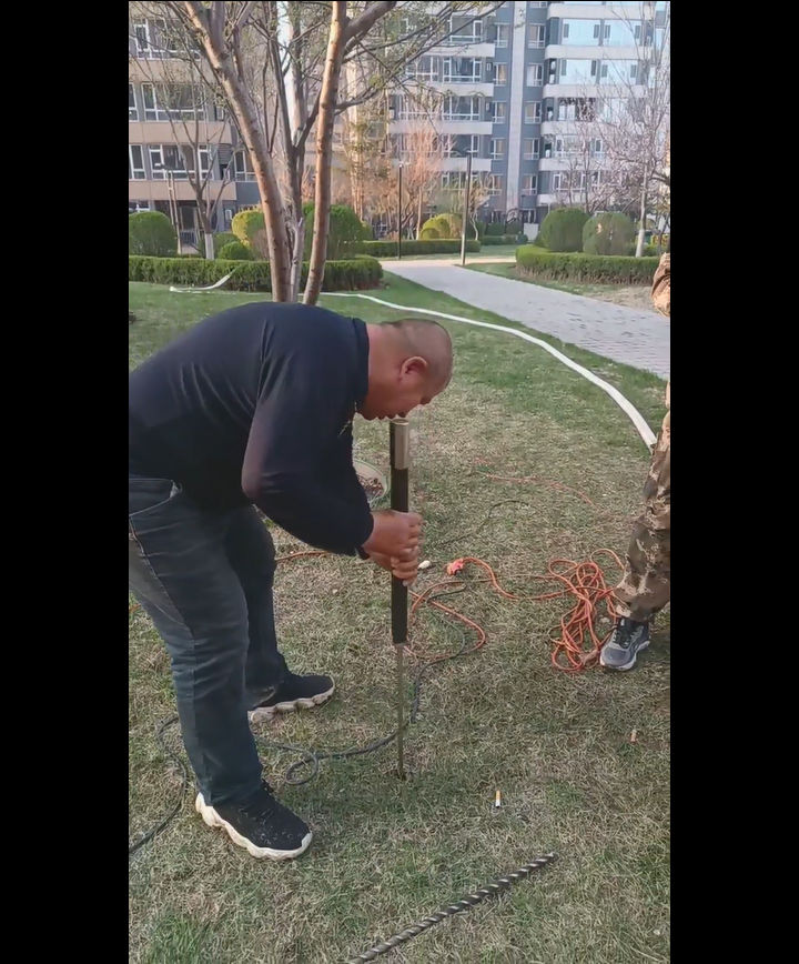钻洞棒验证方法